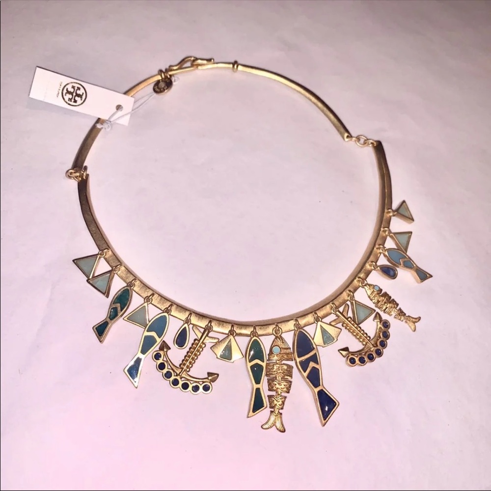 Fish necklace chocker